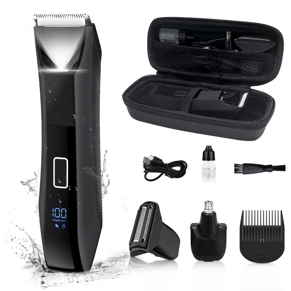 Beatslm Body Trimmer en uso para recorte 3 en 1 con precisión.