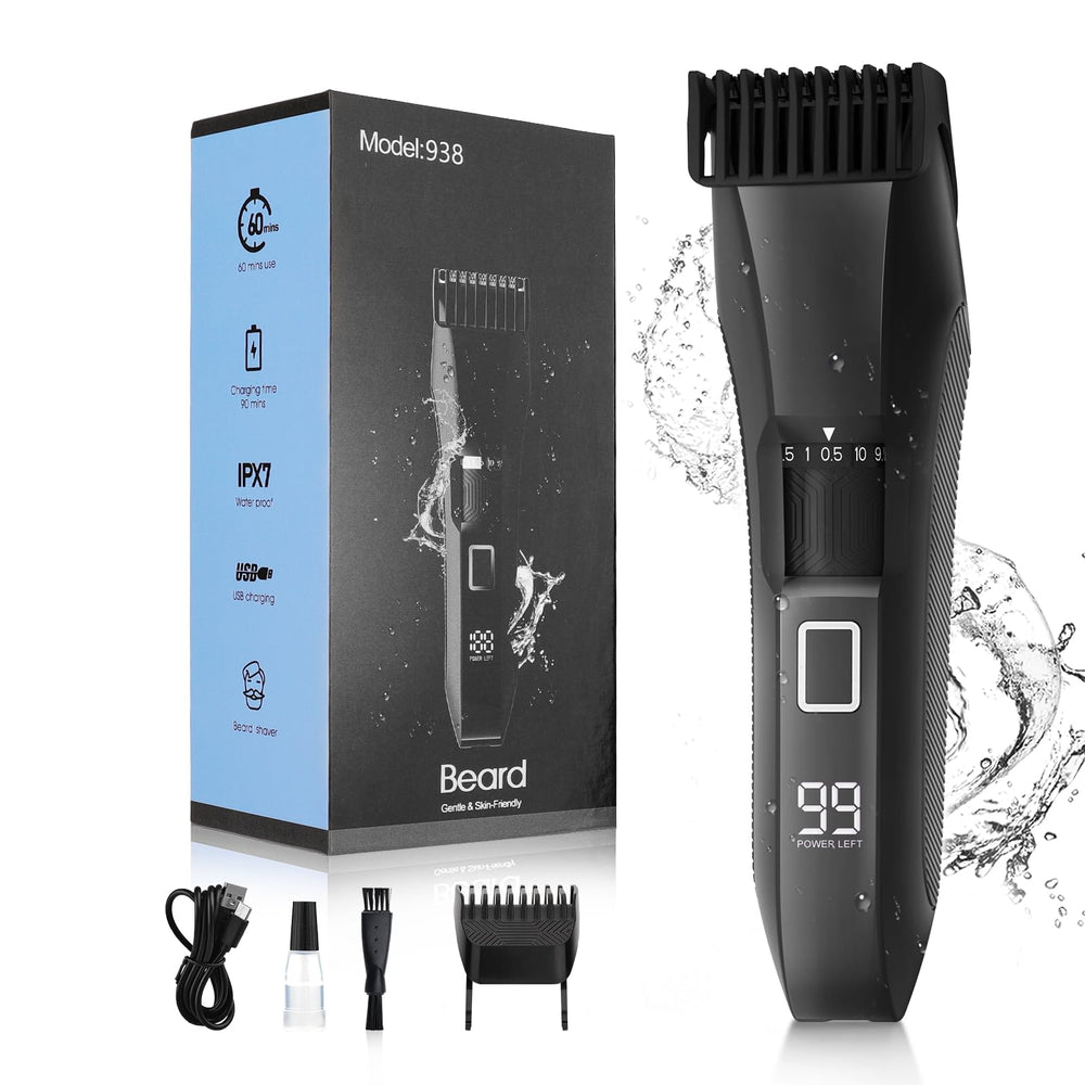 Beatslm tondeuse barbe précision 20 rélages pour finitions sur mesure