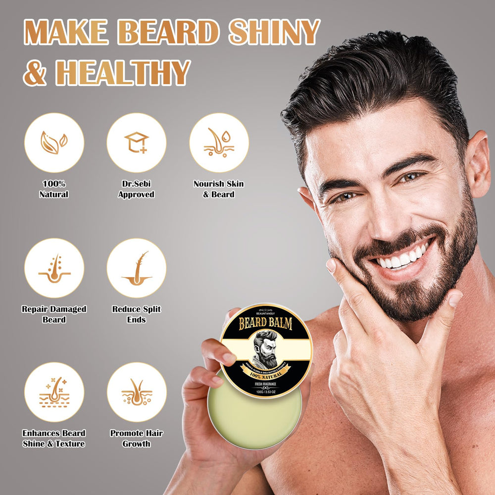 Beauntangly balsamo barba nutricion raiz, puede fortalecer foliculos.
