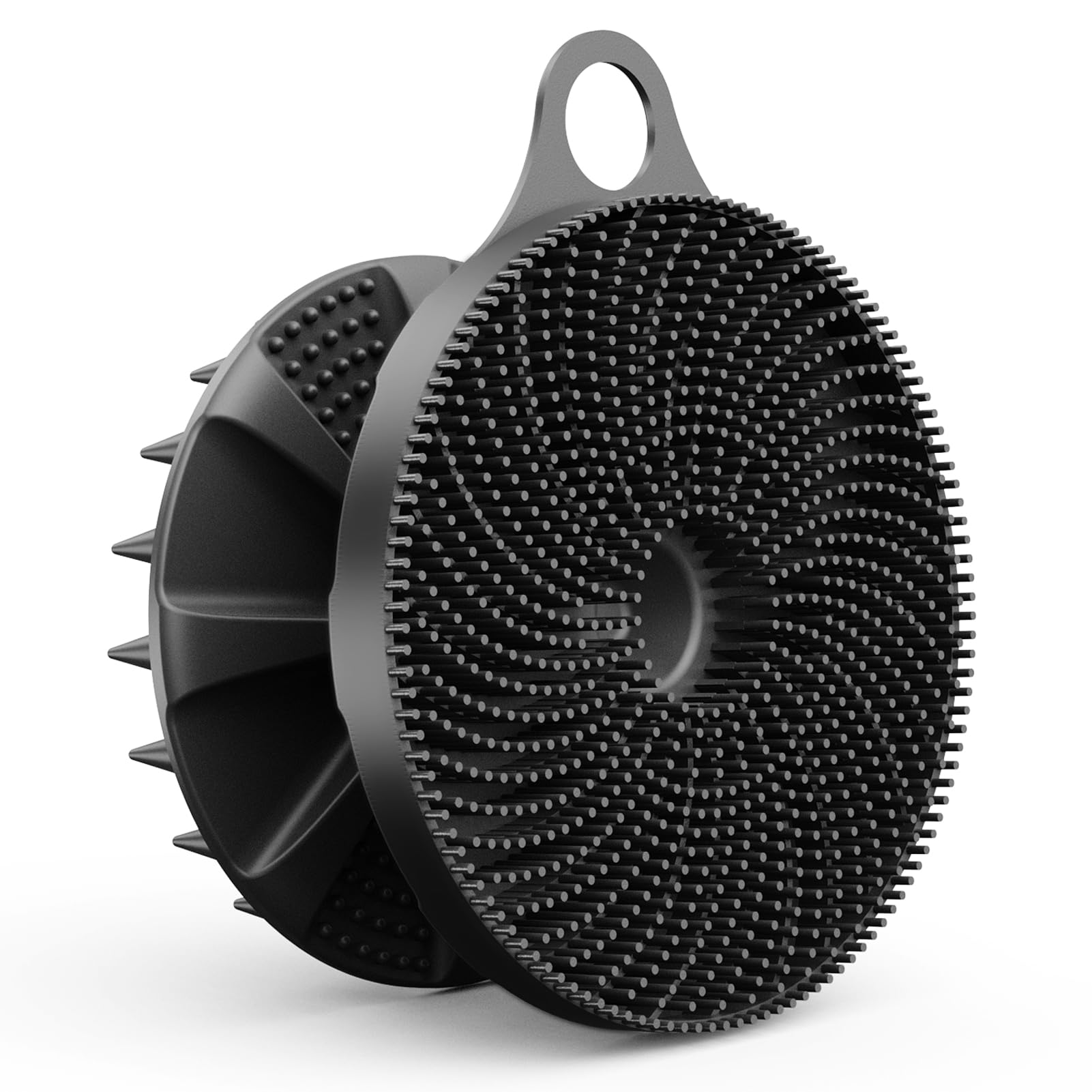 BEAUTAIL cepillo de silicona dos en uno para limpieza suave y exfoliación diaria