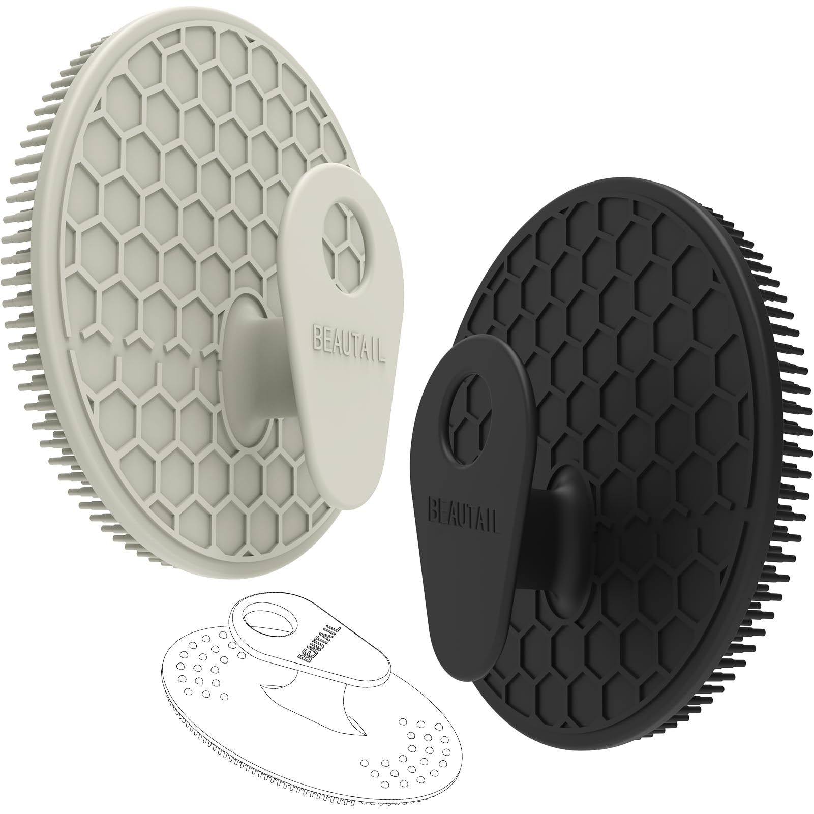 BEAUTAIL regalo práctico para baño y cuidado diario de la piel