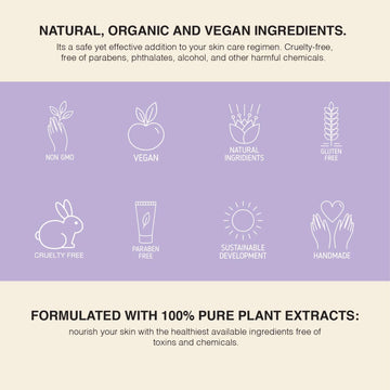 BEAUTE DE PROVENCE lavender oil on body for deep hydration.