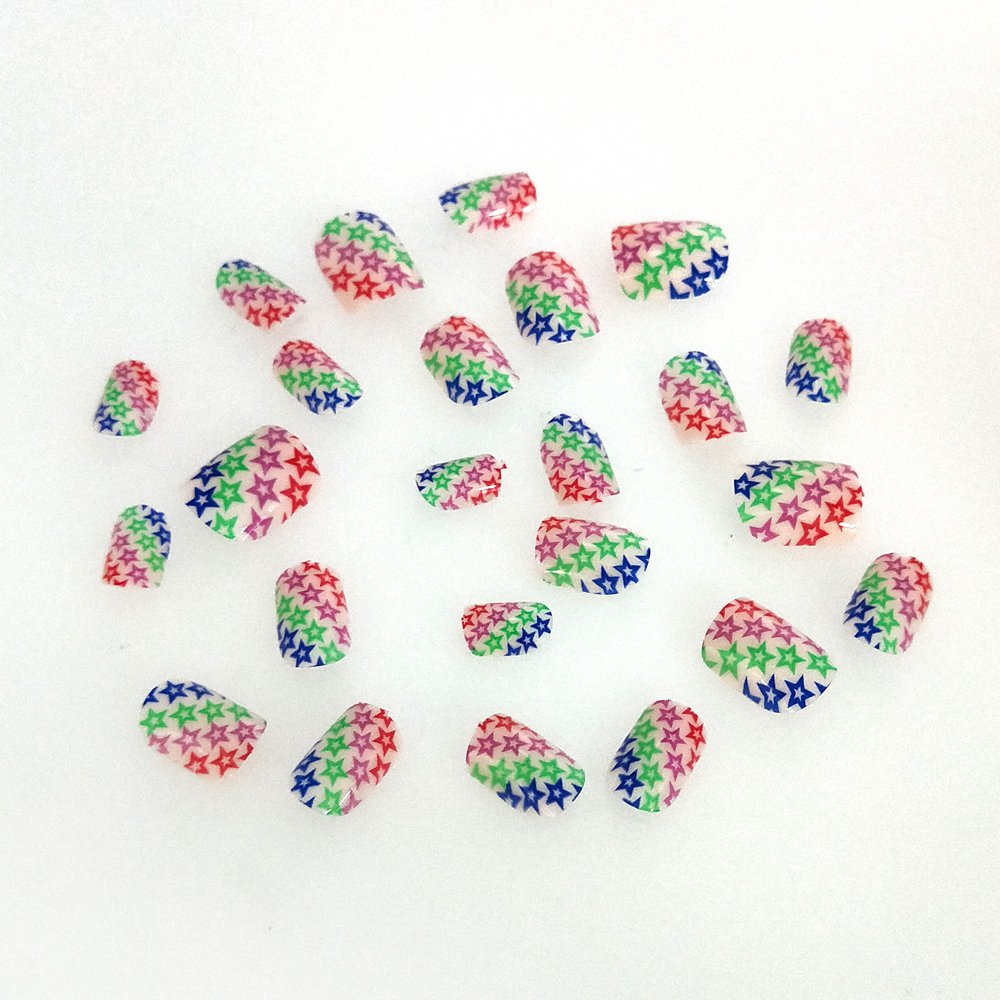 Beautia 24 puntas de uñas en caja para crear combinaciones.