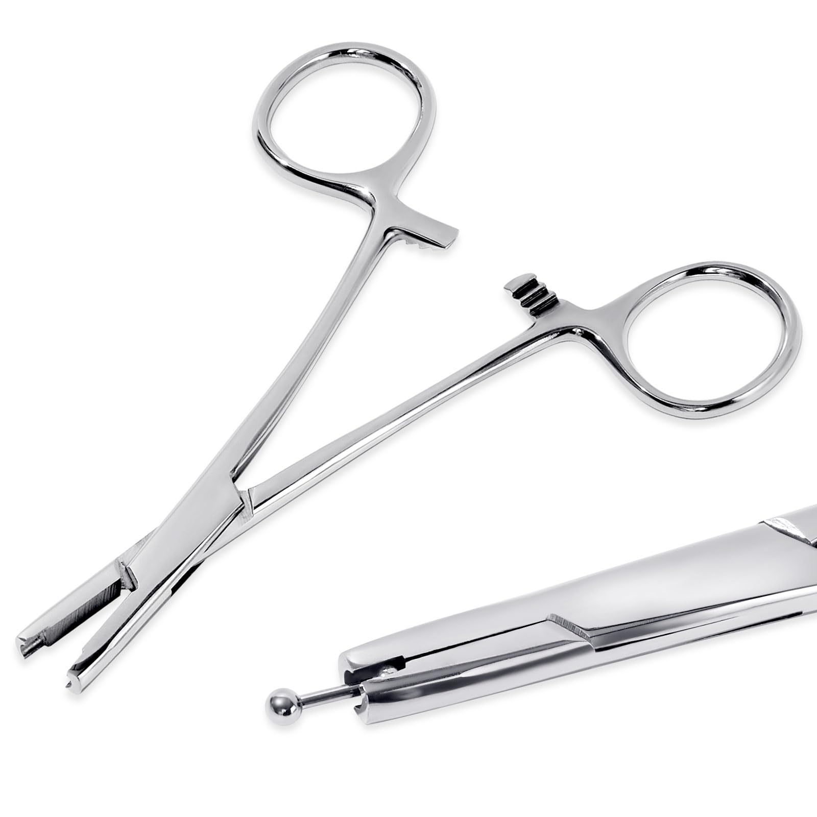 Beautidots herramienta agarradora de bola piercing 3mm, manejo seguro para cambiar joyas.