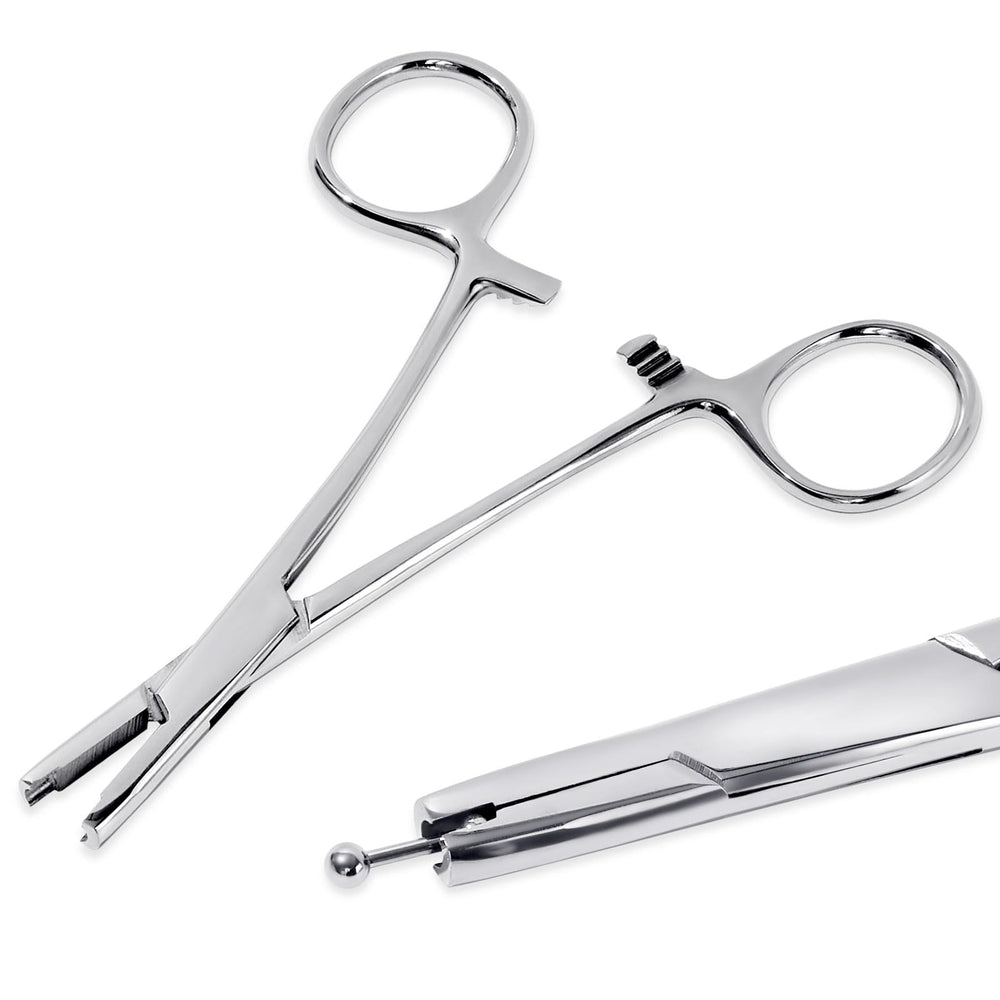 Beautidots herramienta agarradora de bola piercing 3mm, manejo seguro para cambiar joyas.