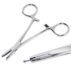 Beautidots herramienta agarradora de bola piercing 3mm, manejo seguro para cambiar joyas.