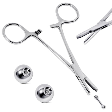 Beautidots uso seguro para cambiar joyas de piercing.