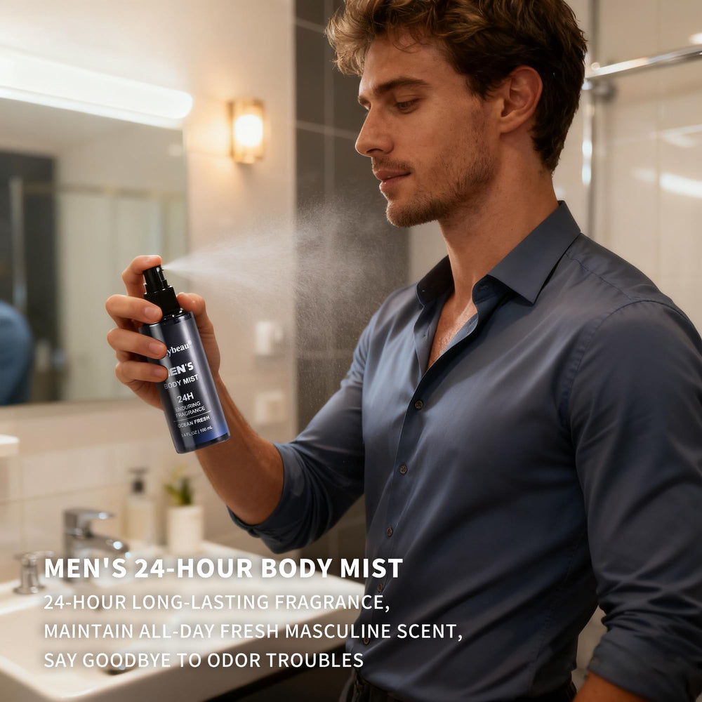 Set completo Beautifier Life para cuidado masculino en casa o viaje.