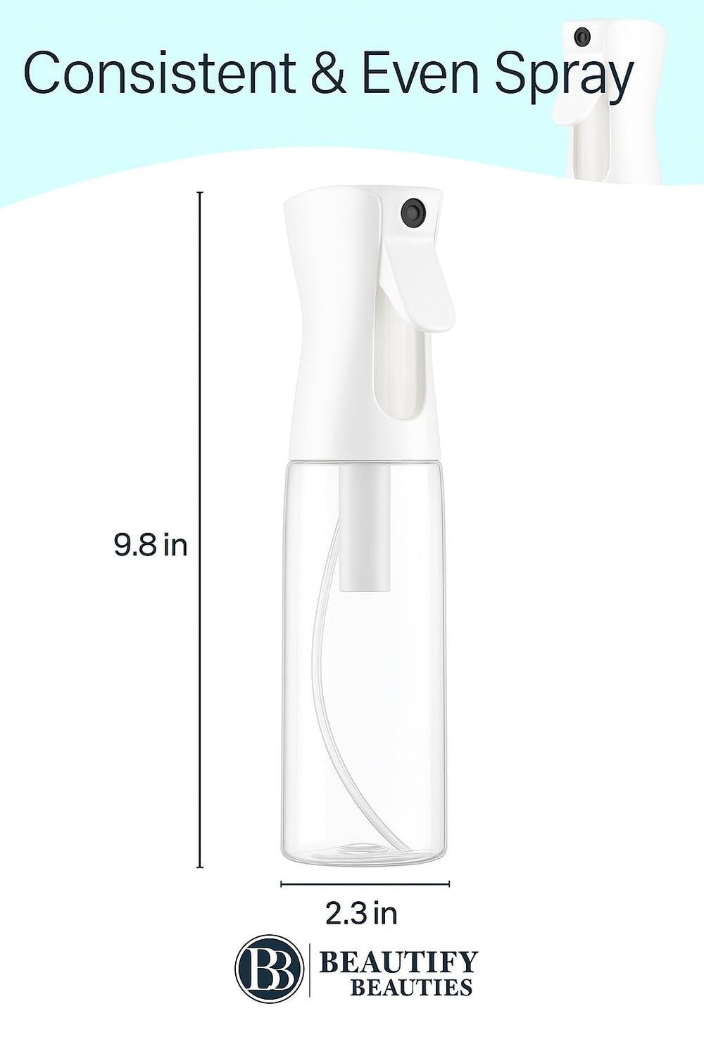 BeautifyBeauties pulverizador multiuso, práctico para tareas diarias en casa.