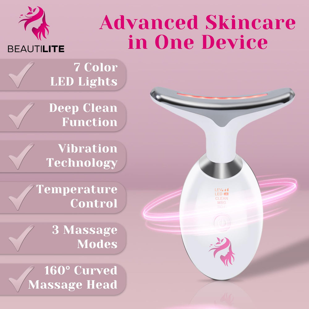 BEAUTILITE calor suave para tonificar y definir contornos faciales