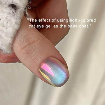 BEAUTNICE Chrome Nail Powder damp applicator yields mirror effect