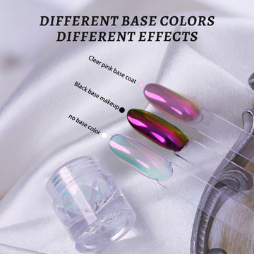 BEAUTNICE Chrome Nail Powder resin art iridescent accents