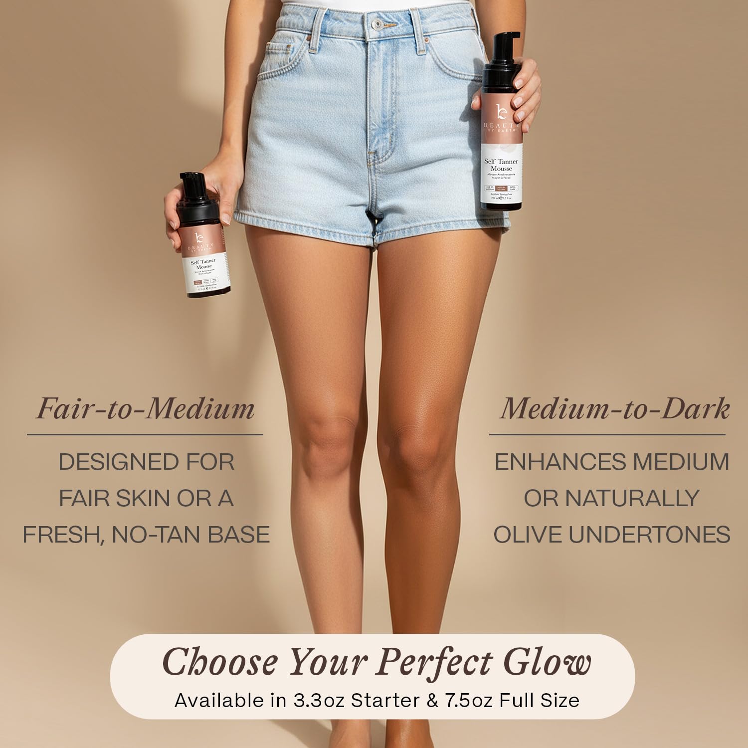 Application sans taches grâce au gant et à la mousse.