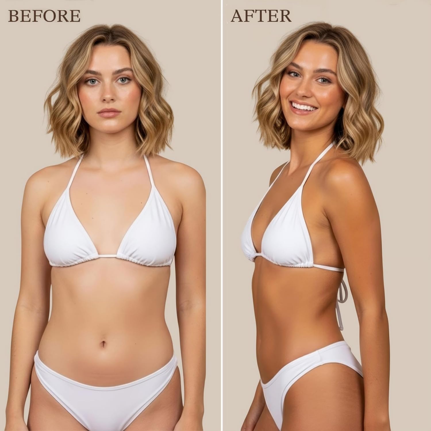 Beauty by Earth Autobronceador: aplicación en la mano para acabado sin manchas.