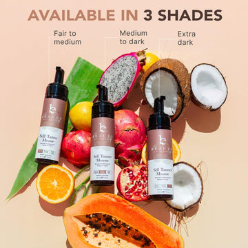 Beauty by Earth autobronceador mousse: uso diario sencillo y rapido.