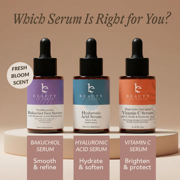 Beauty by Earth Bakuchiol Serum, ritual nocturno de cuidado de la piel
