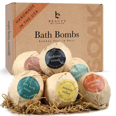 Bombas de baño Beauty by Earth en set regalo, lujo para regalar
