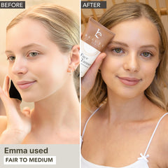 Beauty by Earth bronceado facial, tono gradual para un look natural.