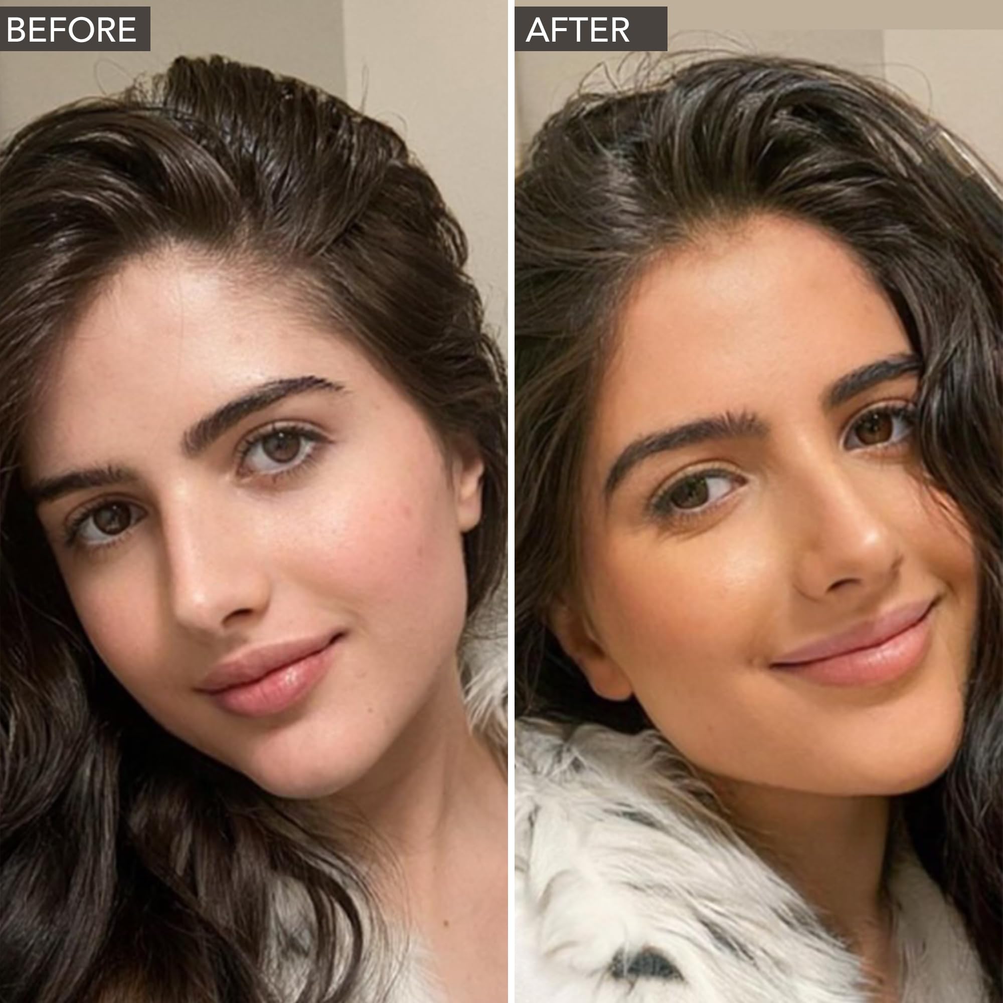 Beauty by Earth bronceado facial hecho en EE. UU., cosmética natural.