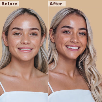 Beauty by Earth bronceador facial con ingredientes orgánicos para una piel sana
