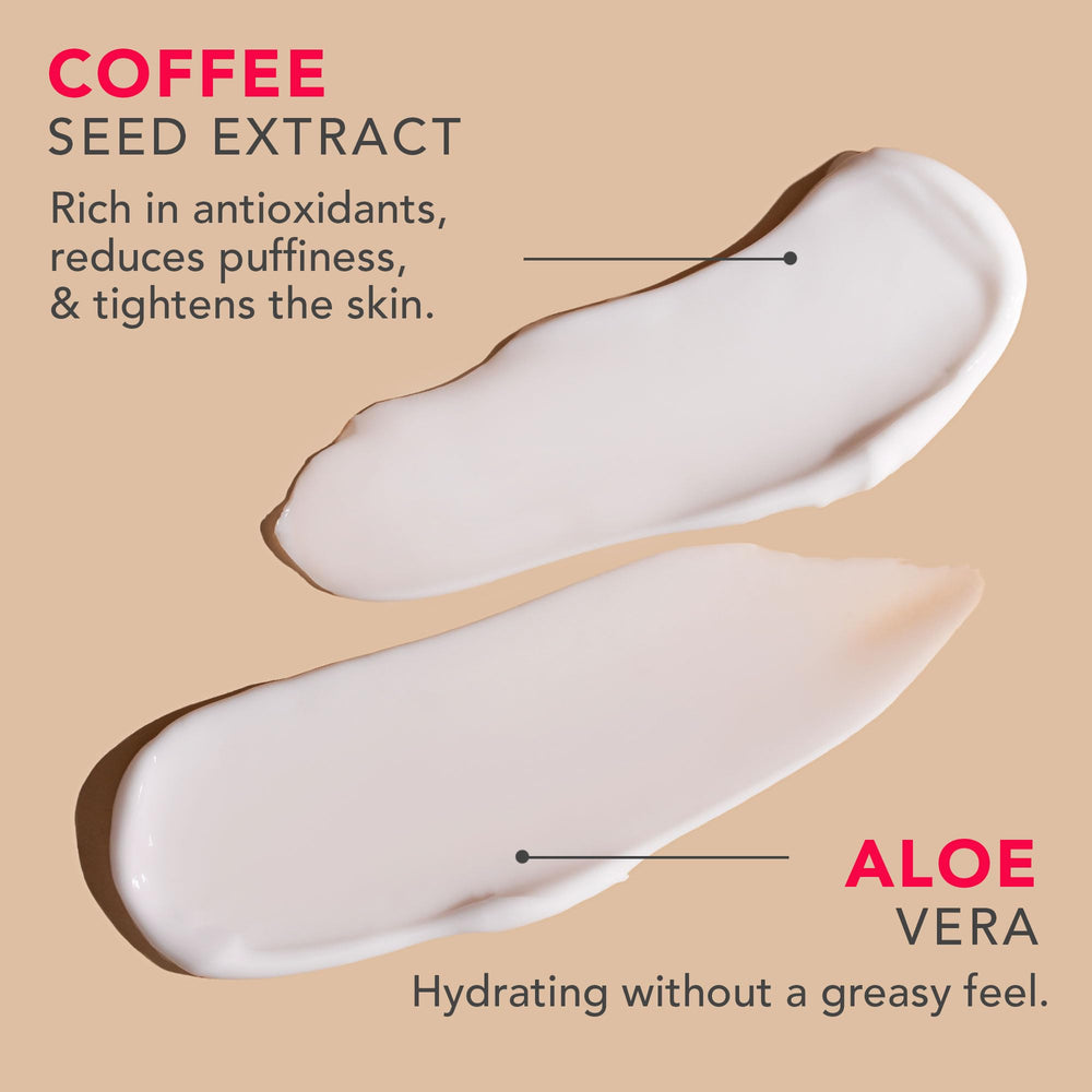 Beauty by Earth Caffeine Eye Cream - Ingredientes naturales que cuidan la delicada piel de ojos.