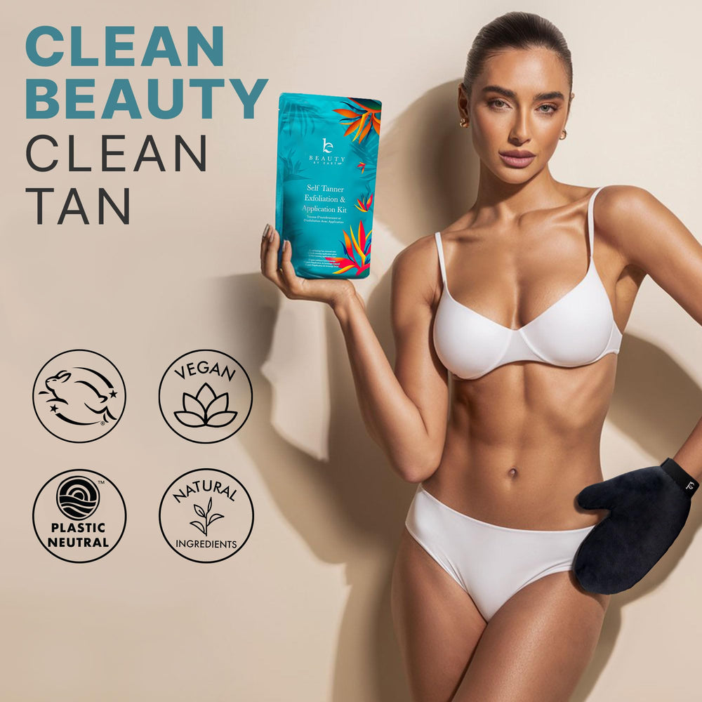 Crema bronceadora para cuerpo Beauty by Earth, hidratante y suave
