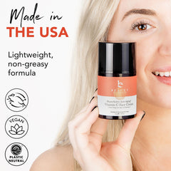 Beauty by Earth crema vitamina C, ingredientes orgánicos para cuidado diario