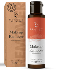 Beauty by Earth desmaquillante con botella, limpieza suave para rostro y ojos.