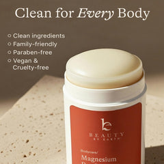 Beauty by Earth desodorante sin aluminio, protección de olor de larga duración