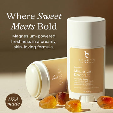 Beauty by Earth desodorante sin bicarbonato mantiene la frescura sin irritación