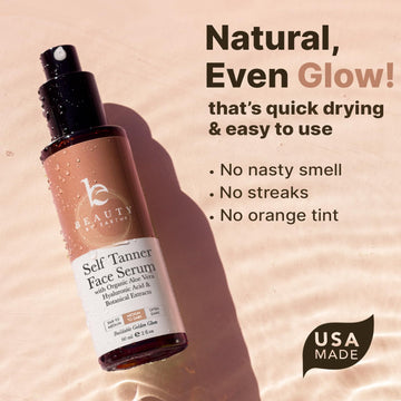 Beauty by Earth: secado rápido del serum en pocos minutos.