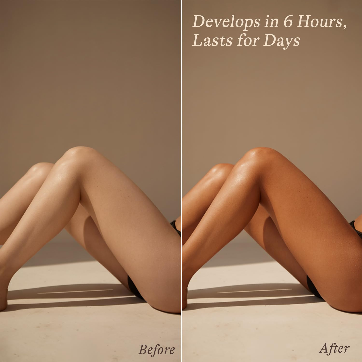 Beauty by Earth guante bronceador sin olor para una aplicación limpia