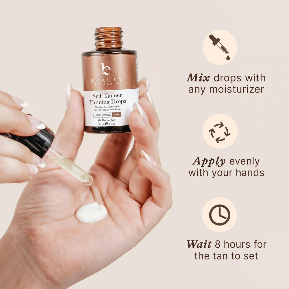 Beauty by Earth Olor suave que complementa un bronceado natural.