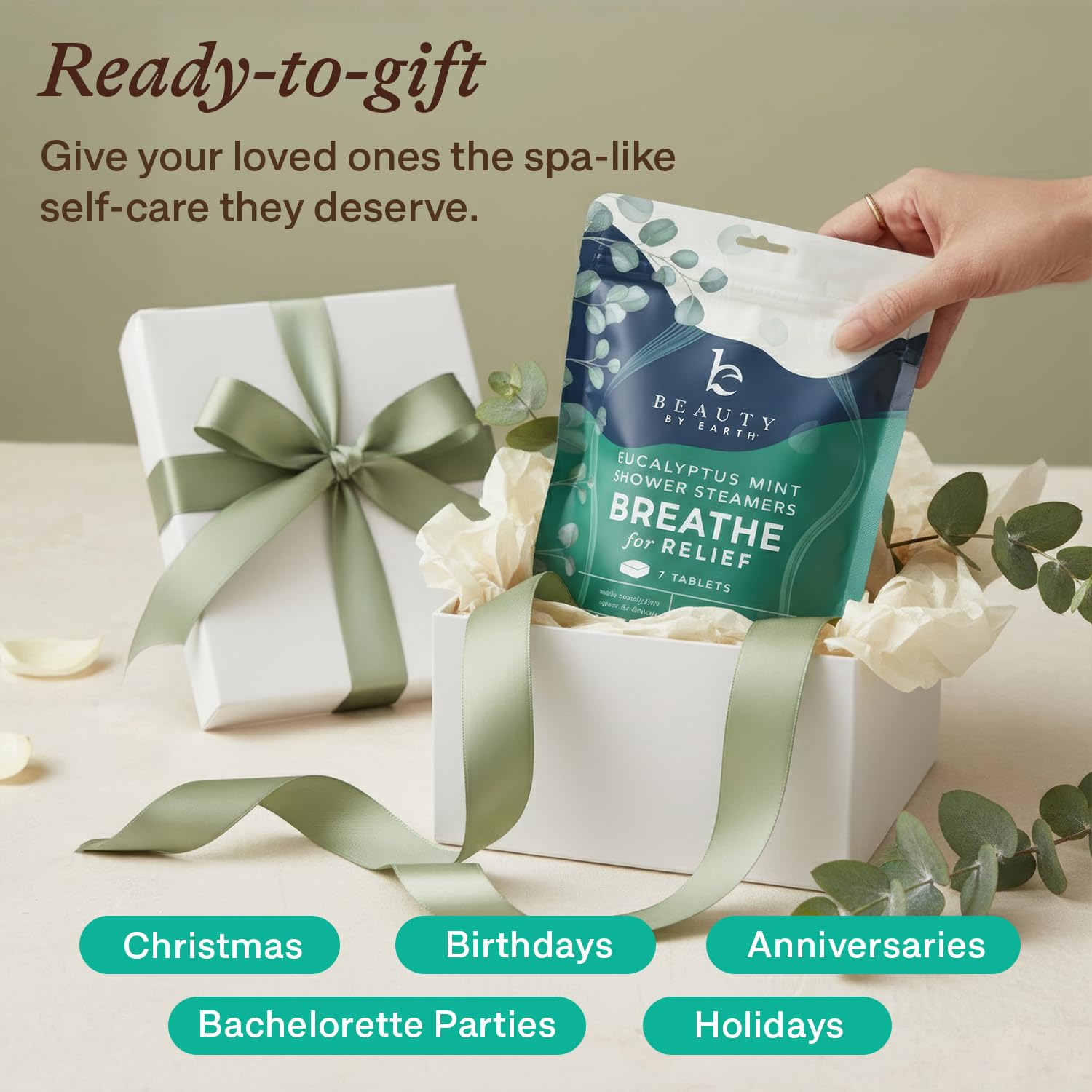 Beauty by Earth regalo ideal para ocasiones especiales.