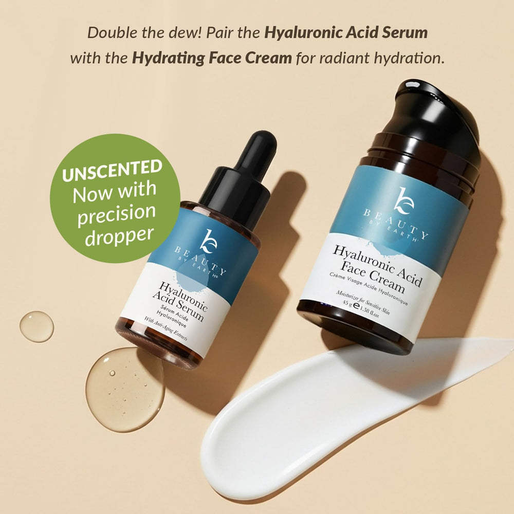 Ingrédients biologiques et naturels promus par Beauty by Earth, sans parfum.
