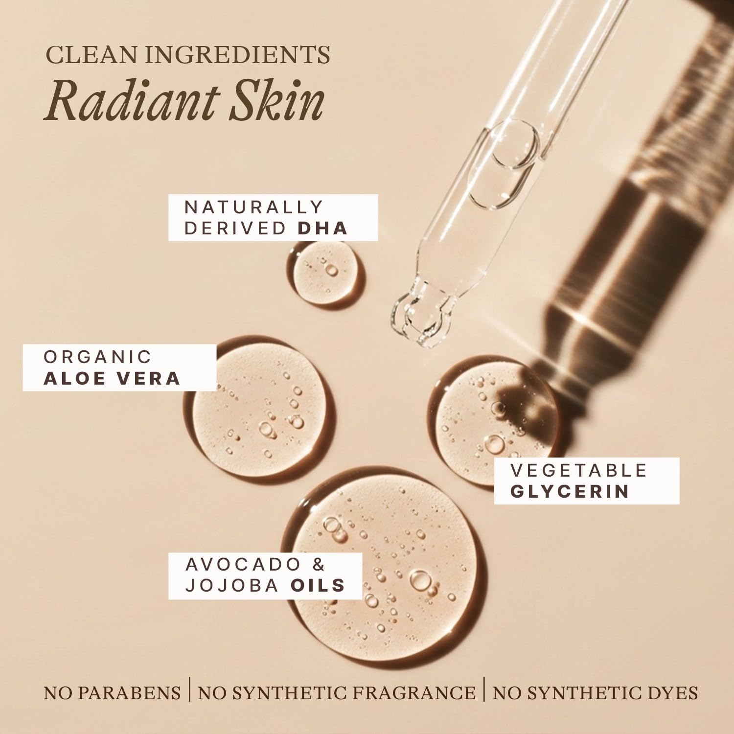 Beauty by Earth: autobronceador sin olor para rostro diario.