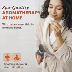 Beauty by Earth tabletas de ducha aroma disolución lenta para mayor duración