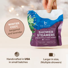 Tableta de ducha lavanda Beauty by Earth para relajación diaria