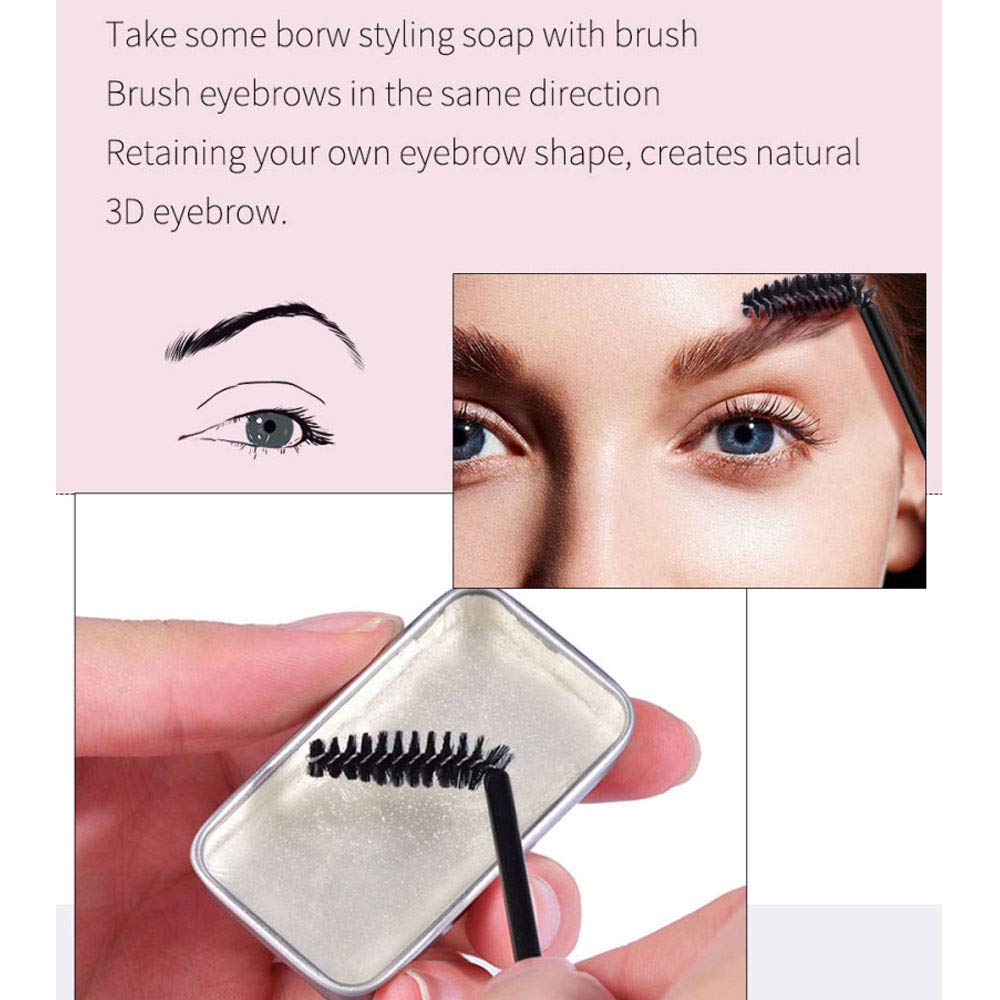 Beauty Glazed bálsamo para cejas, resistente al agua y acabado suave