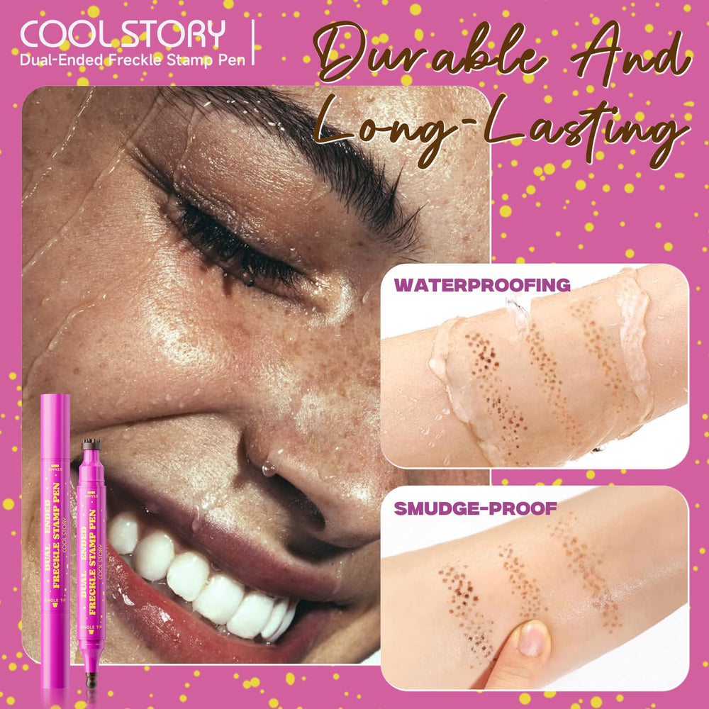 Beauty Glazed efecto natural de pecas discretas para uso diario