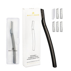 Beauty Power ceja-afilador con estuche de viaje para retoques rápidos