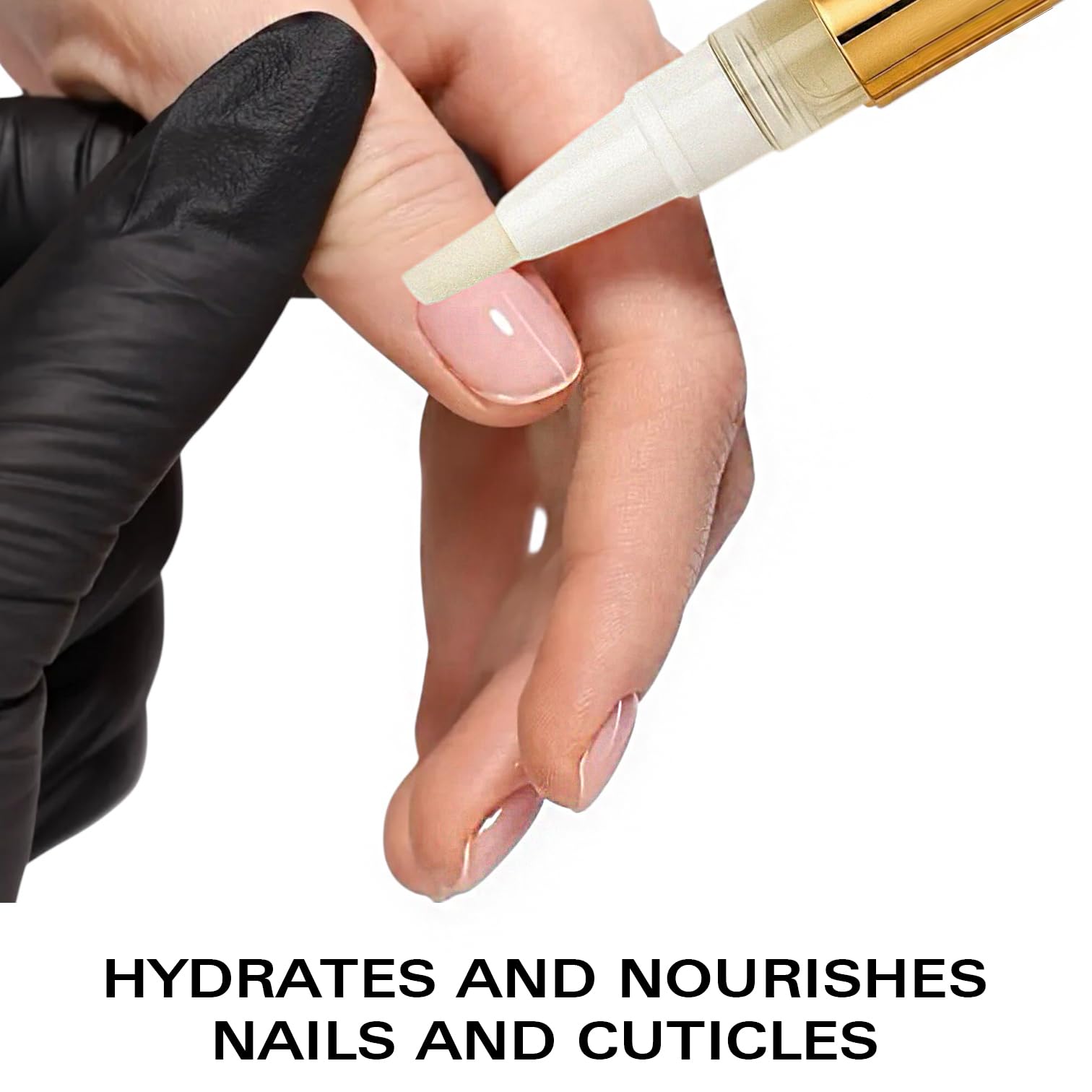 Beauty Power Nail Oil Cuticle Pen nutre uñas para mayor resistencia.