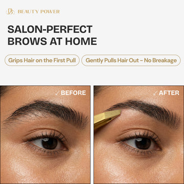 Beauty Power pinzas acero alemán duraderas y resistentes a la corrosión