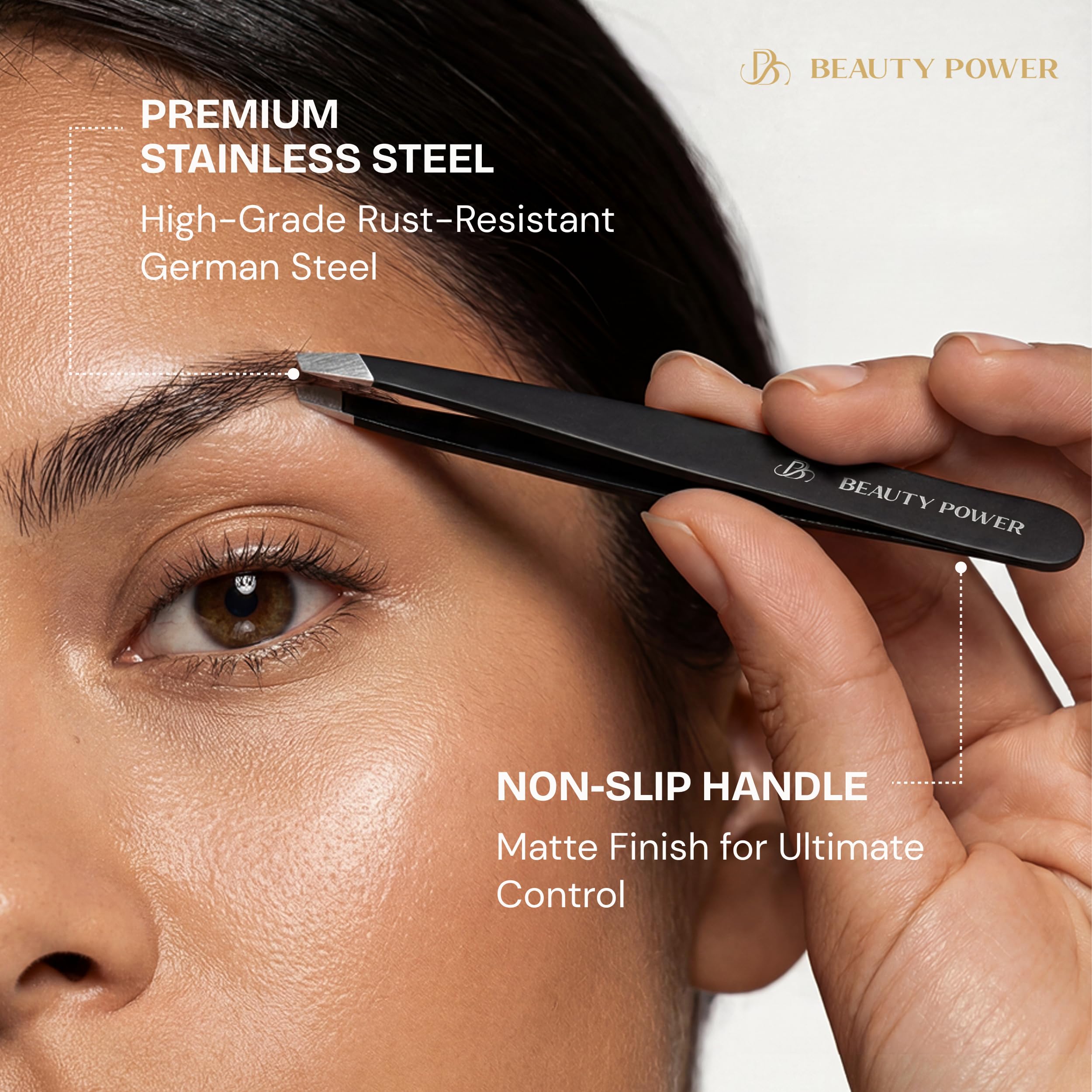 Beauty Power pinzas ergonómicas y ligeras para uso prolongado