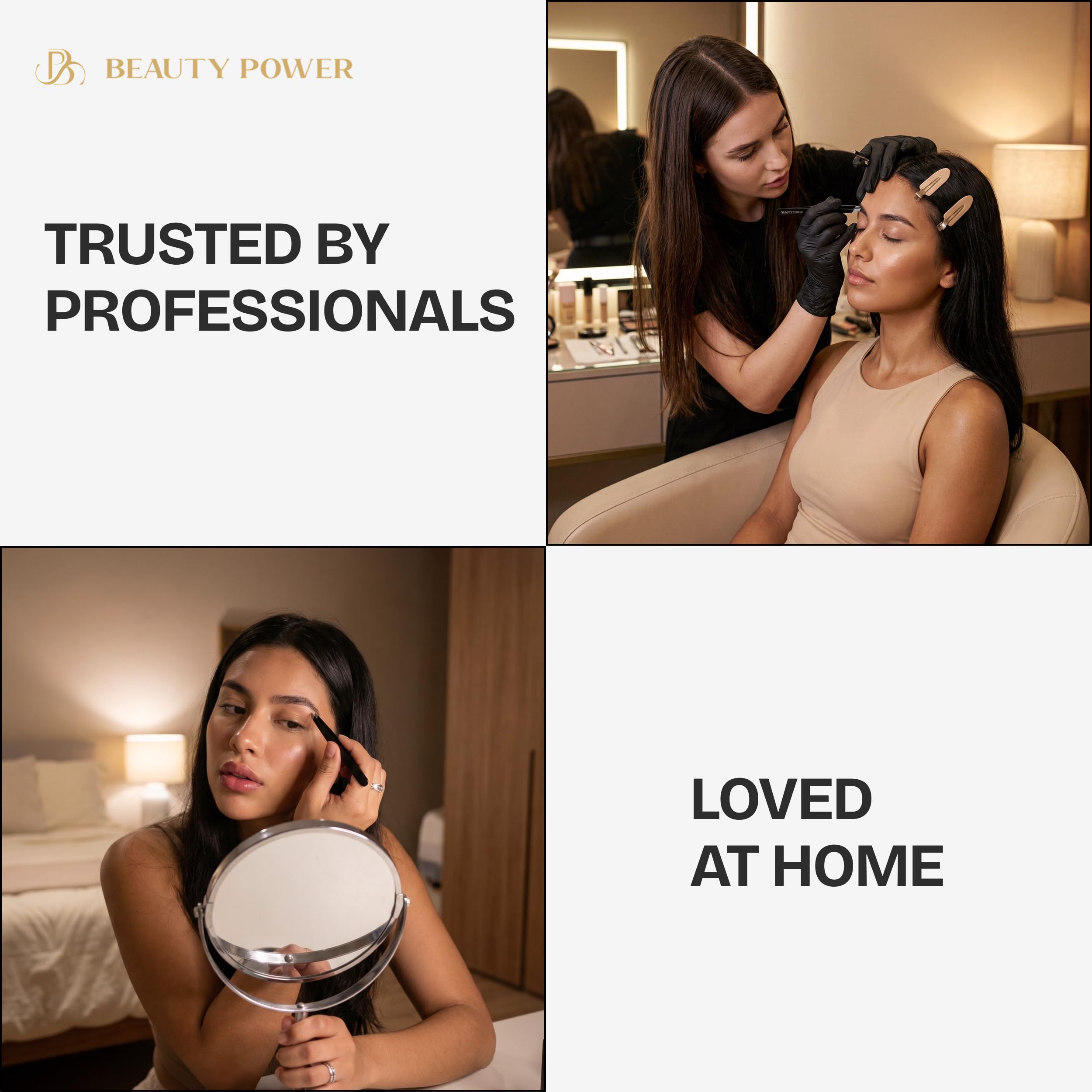Beauty Power pinzas para retirar pelos encarnados con precisión