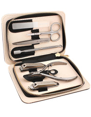 Set Beauty Power de manicura y pedicura 7-en-1, visión general y compacto para viaje.