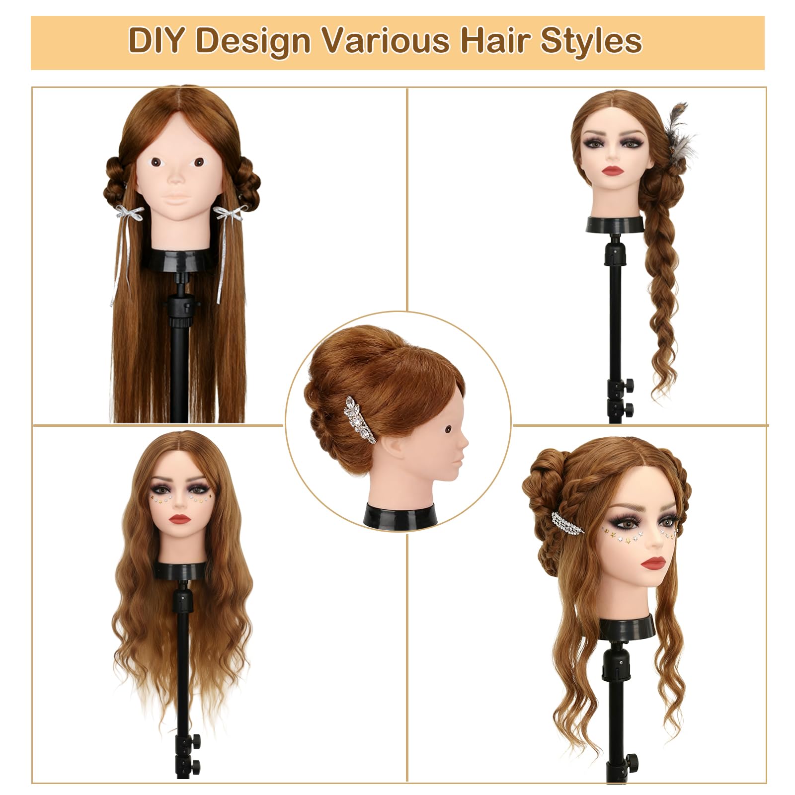 Beauty Star set DIY de peinado con trenzas para looks variados.