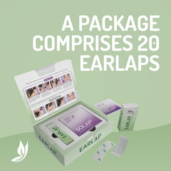 Beauty Tapes EarLap MaxHold application douce et rapide sur peau propre et sèche.