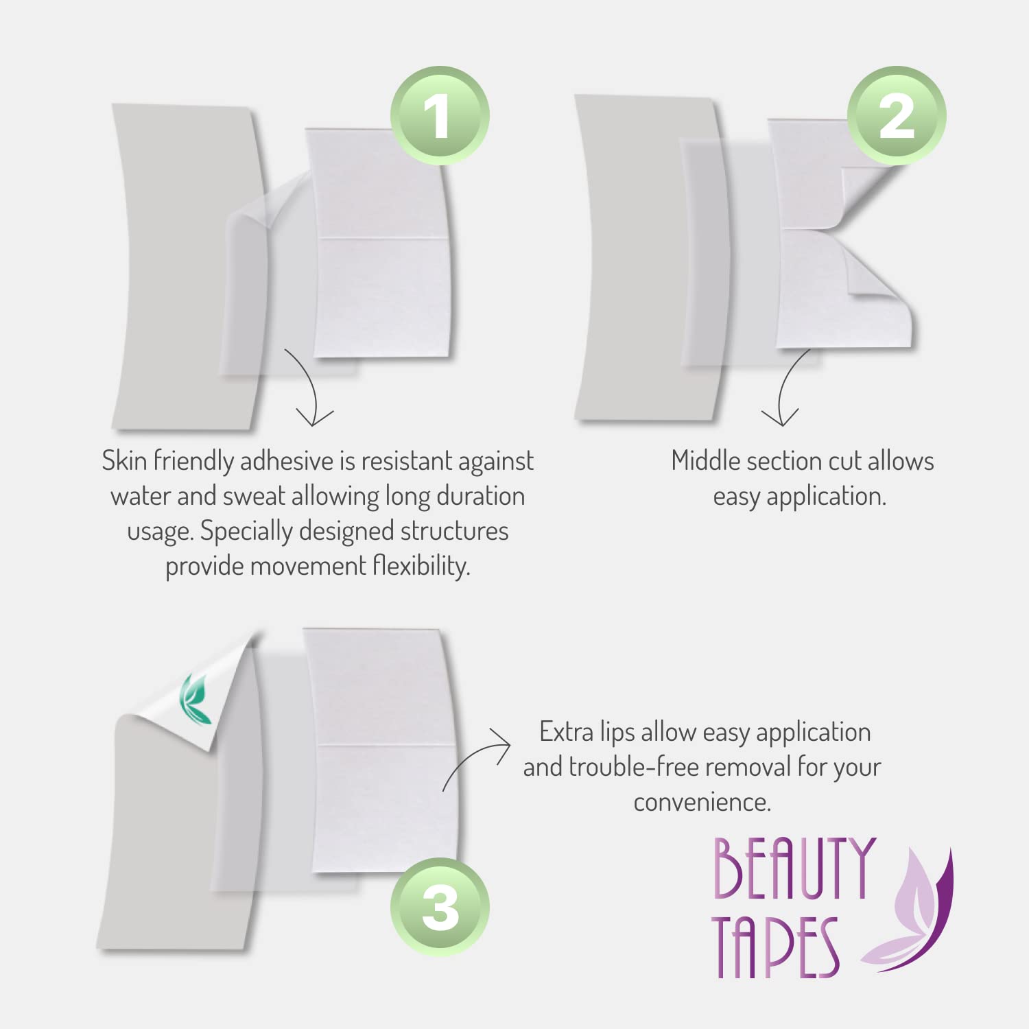 Beauty Tapes EarLap MaxHold pack de 20 correcteurs.