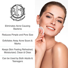 Beauty Facial Extreme Acne Pads reducen tamaño de poros para tono uniforme